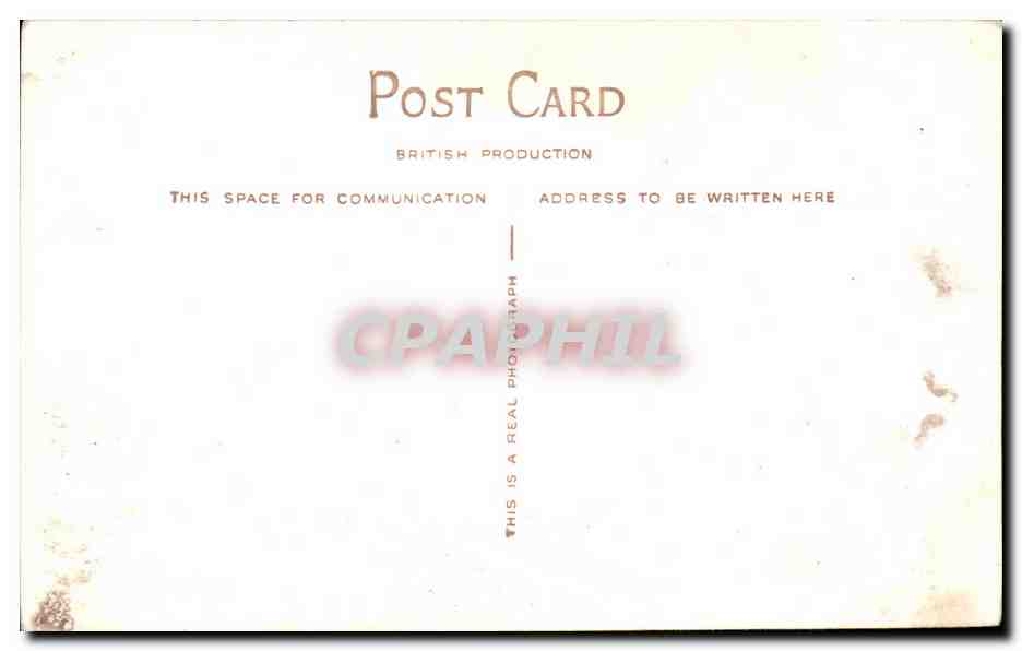 Etats unis CPA Old pier from the woods Weston supermare — Rückseite