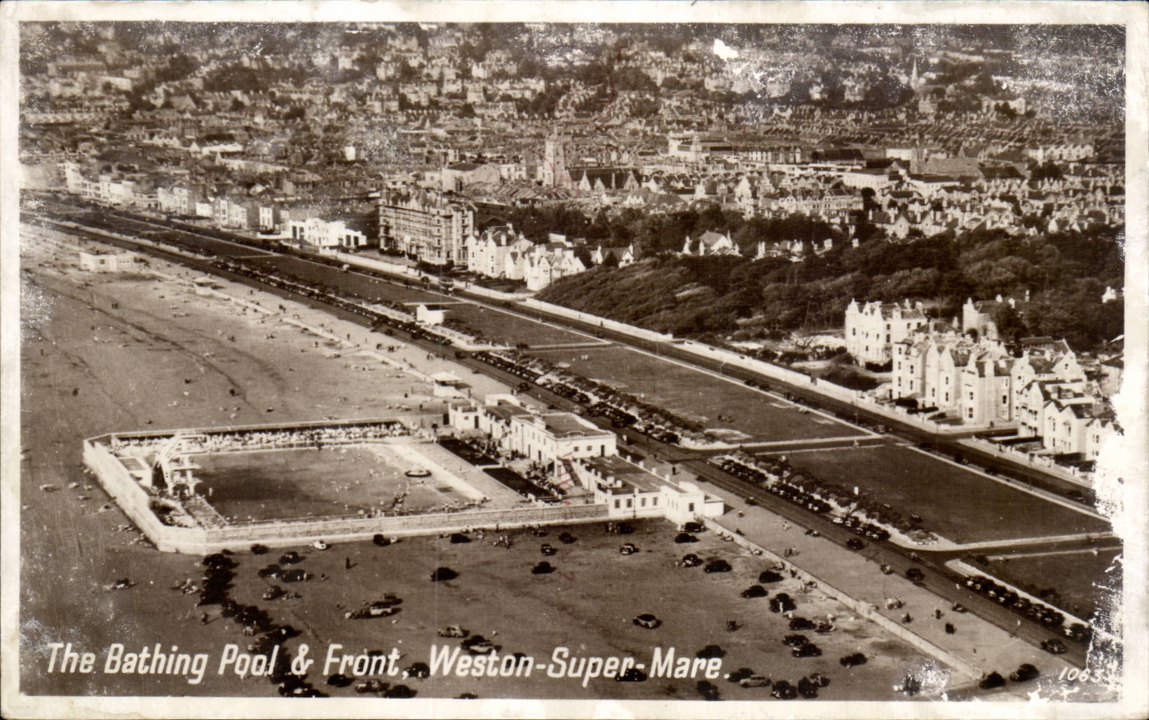 Etats unis CPA the abthing pool and front Weston supermare