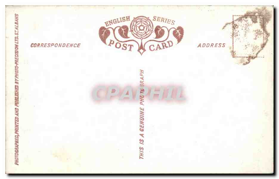 Etats unis CPA the abthing pool and front Weston supermare — Rückseite