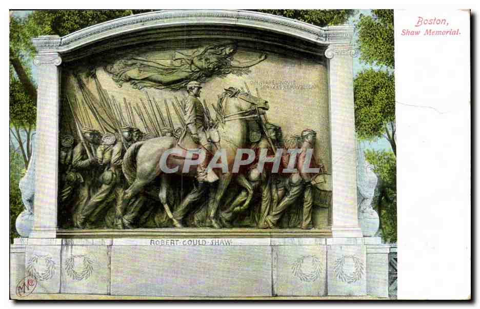 Etats unis CPA Boston Shaw memorial