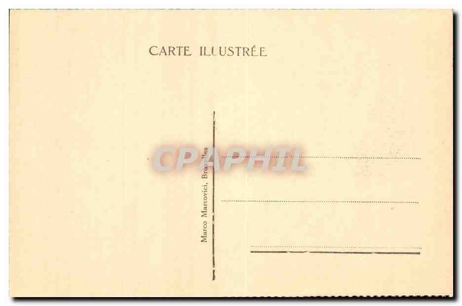 Scène humoristique avec homme en haut-de-forme — éditeur Marco Marcovici, Bruxelles, n°50 — Reverso