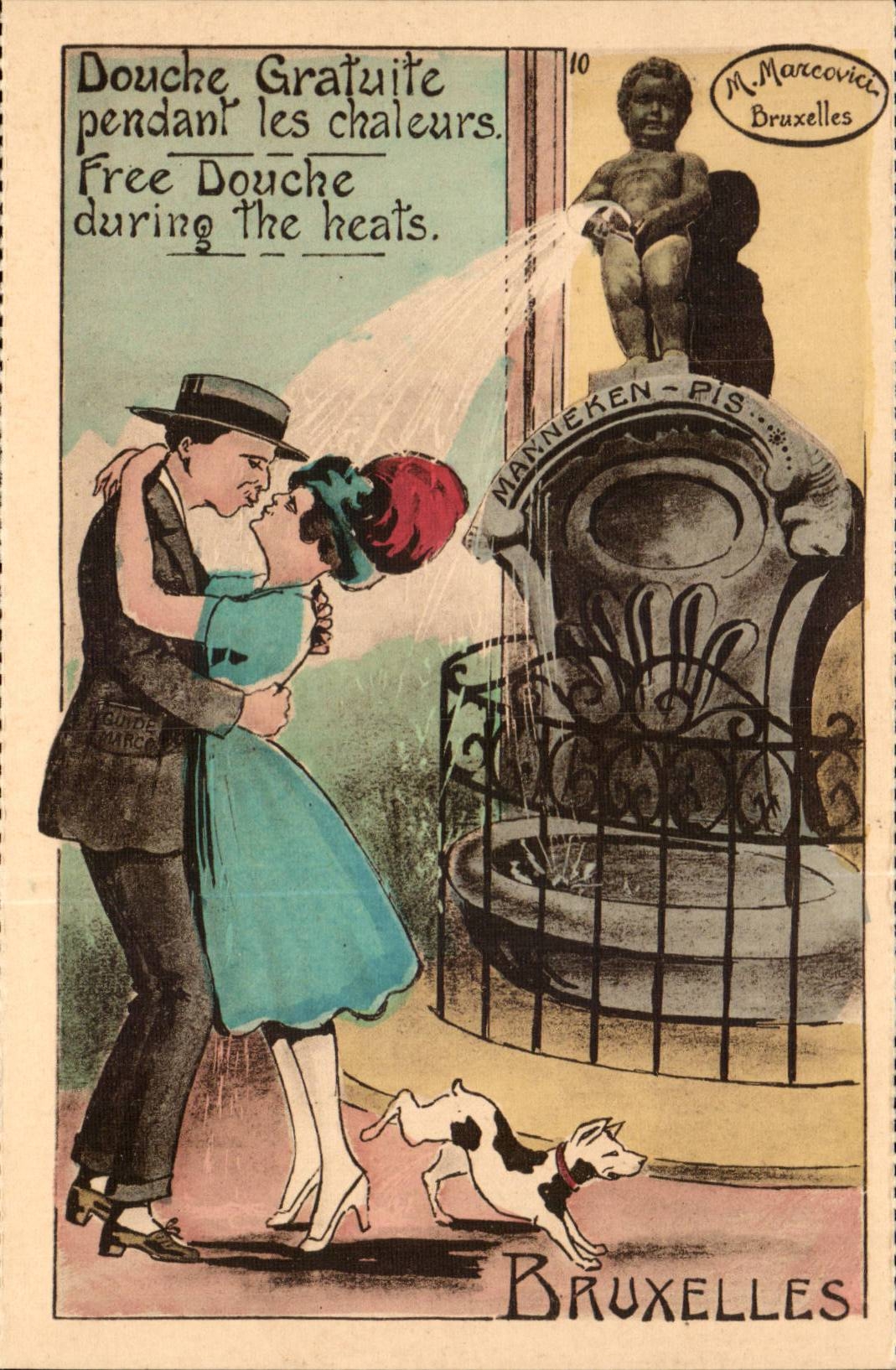 Manneken-Pis — Fontaine — Marco Marcovici Bruxelles