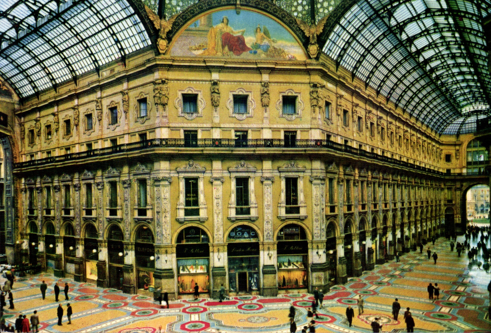 Italie Italia Milano CPM Galleria Vittorio Emanuele