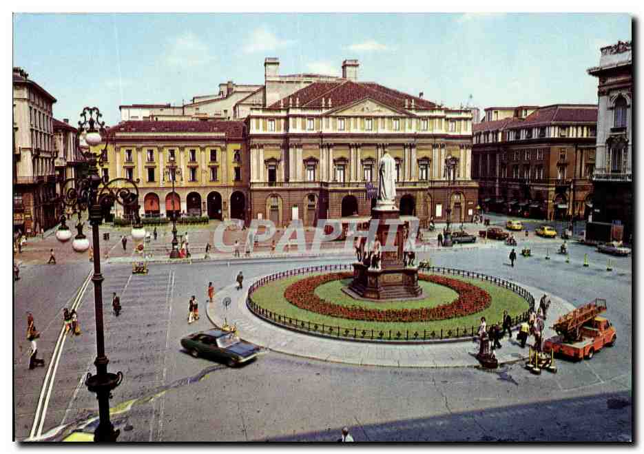 Italie Italia Milano CPM Piazza della Scala