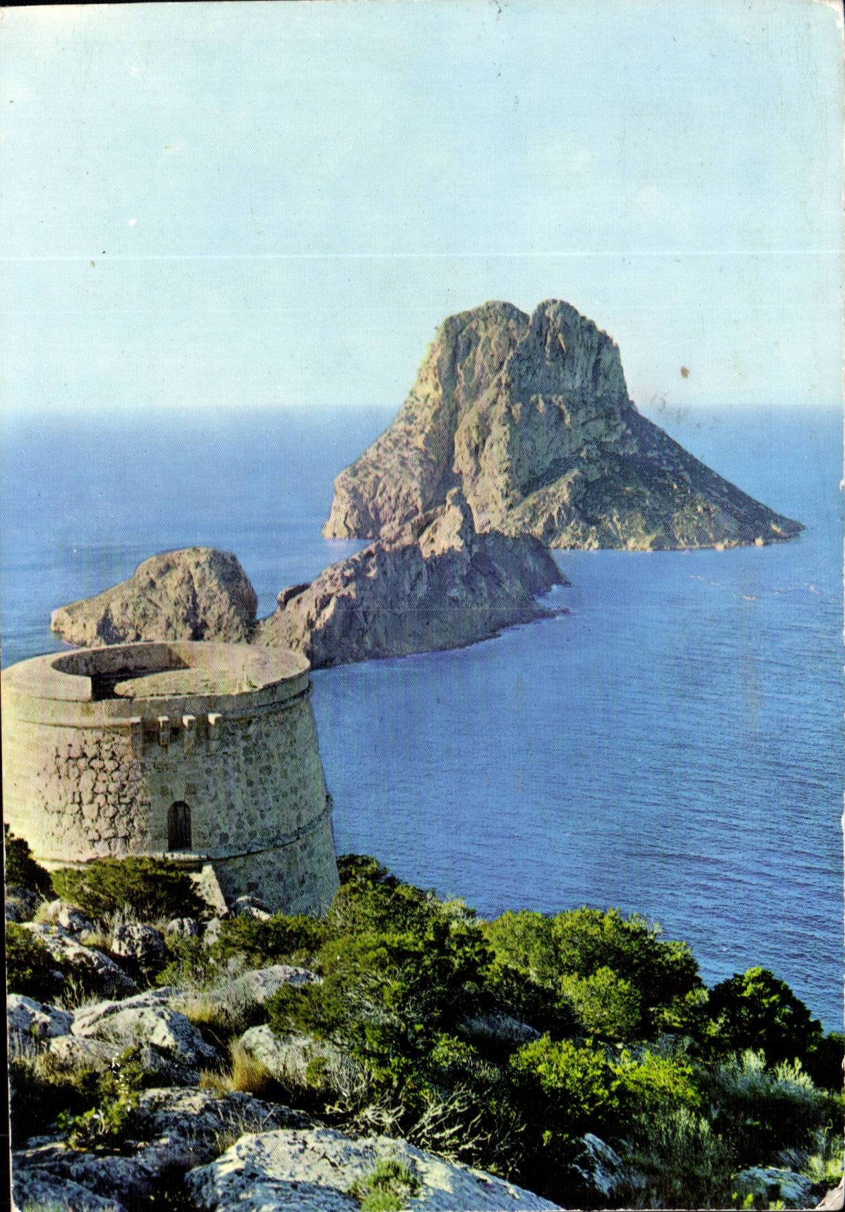 Torre del Pirata et Vedrà — Ibiza, Espagne — Éditeur Casa Fiteretas