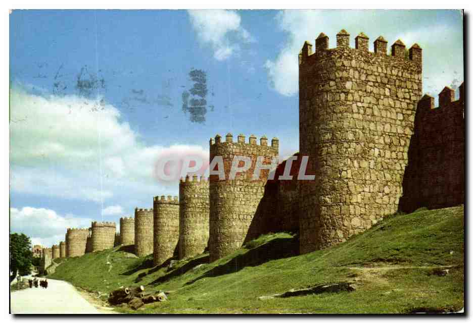 Espagne Spain Espana CPA Avila Murallas
