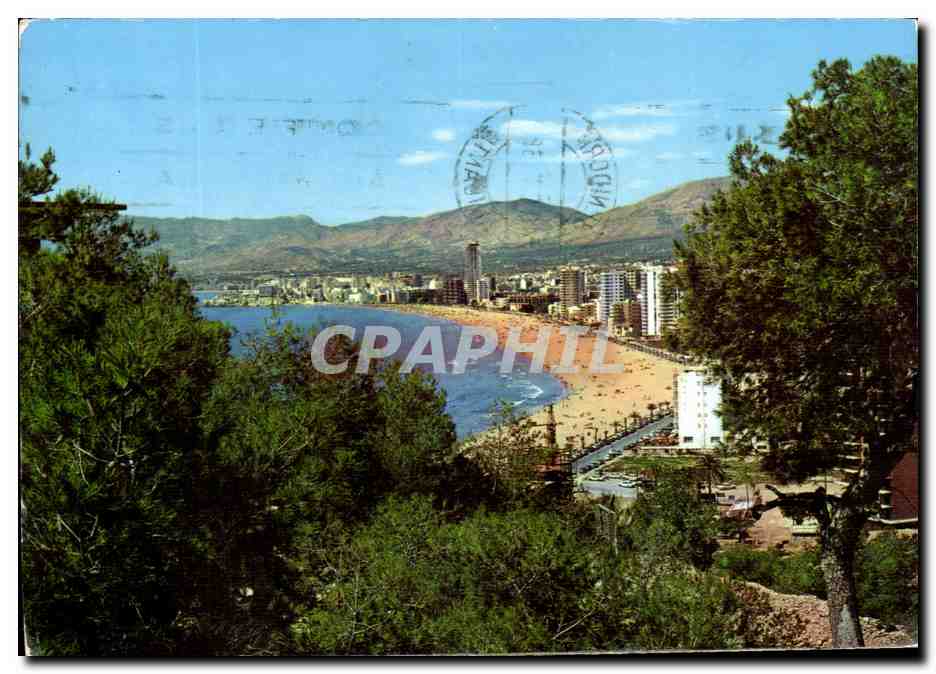 Espagne Spain Espana CPA Benidrom Vista Pintoresca