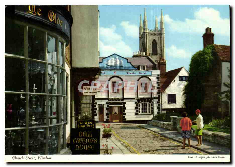 Grande Bretagne Church Street Windsor CPM London Londres