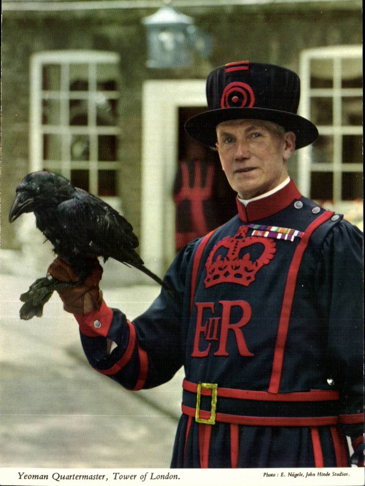 Grande Bretagne Yeoman Quatermaster Tower of London CPM Londres