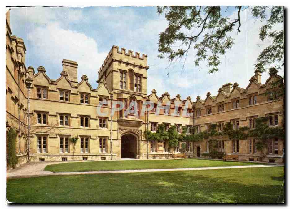 Grande Bretagne University college Oxford CPM Radcliffe Quadrangle