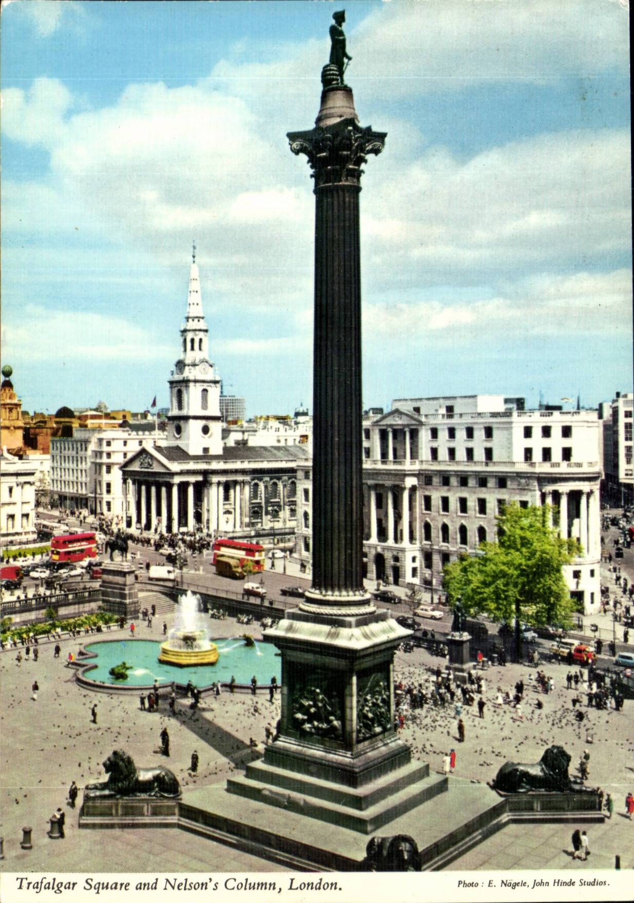 Grande Bretagne London Londres CPM Trafalgar square