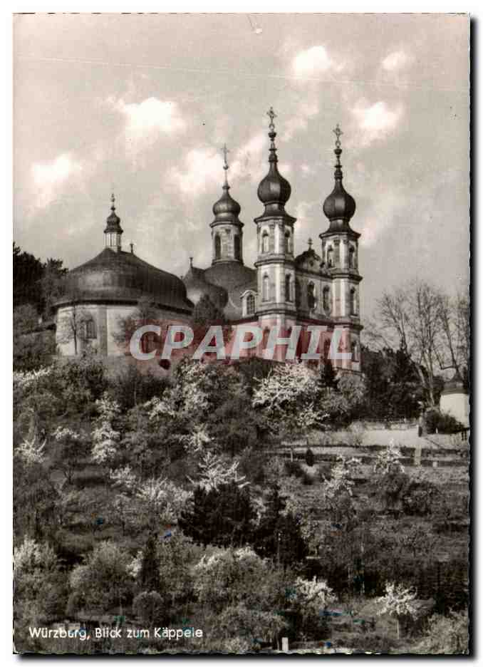 Allemagne Wurzburg CPM Blick zum Kappele