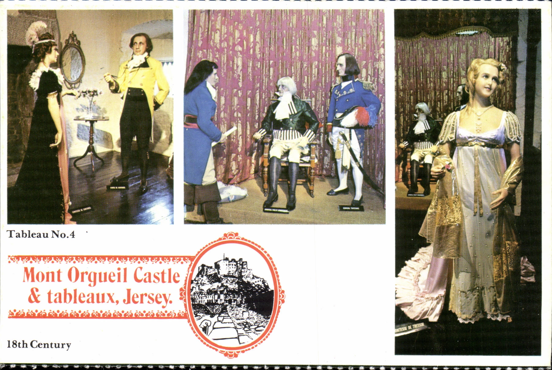 Grande Bretagne Jersey CPM Mont Orgueil Castle & tableaux 