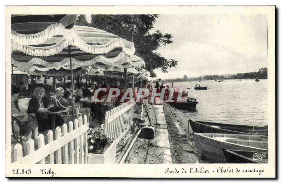 Ticby - Bords de l'Allier - Chalet de canotage