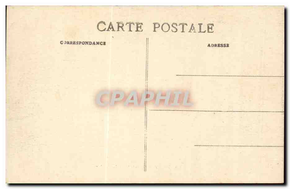 Vichy CPA Grand hotel du Helder — Rückseite