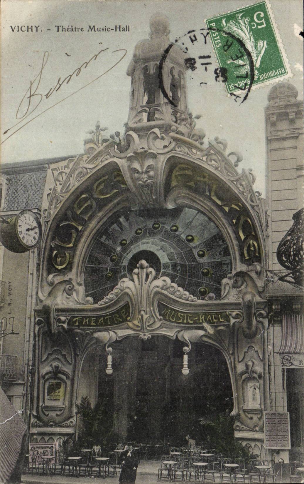 Vichy - Théâtre Music-Hall — éditeur inconnu, n° de série non visible