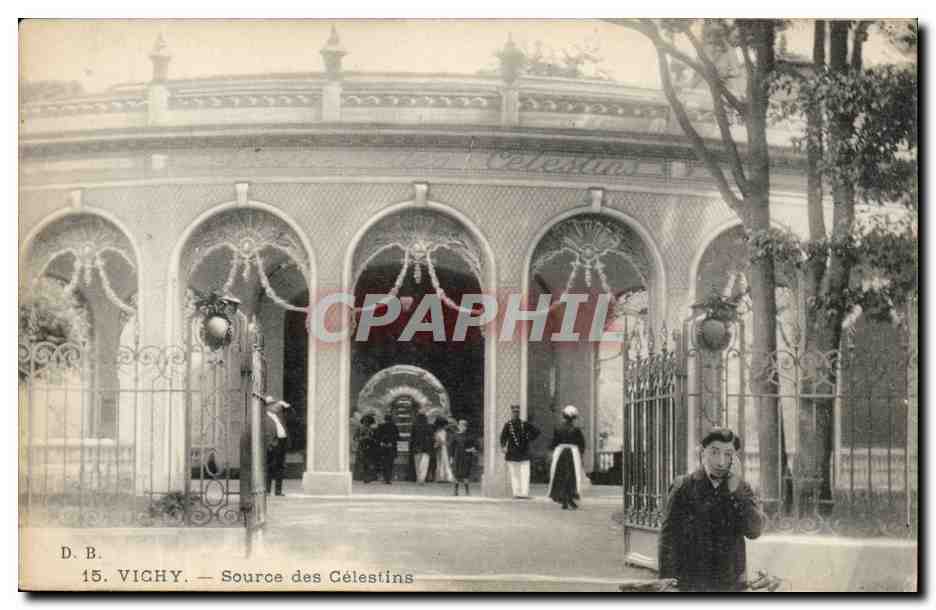 Vichy CPA Source des CElestins