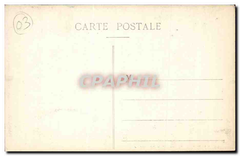 Vichy CPA Source des CElestins — Rückseite