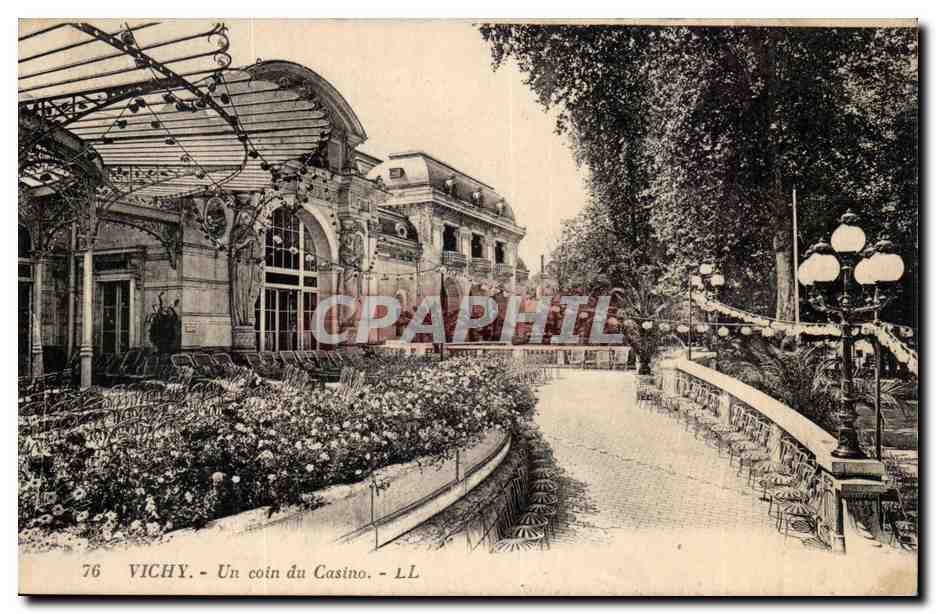 Vichy CPA Un coin du casino