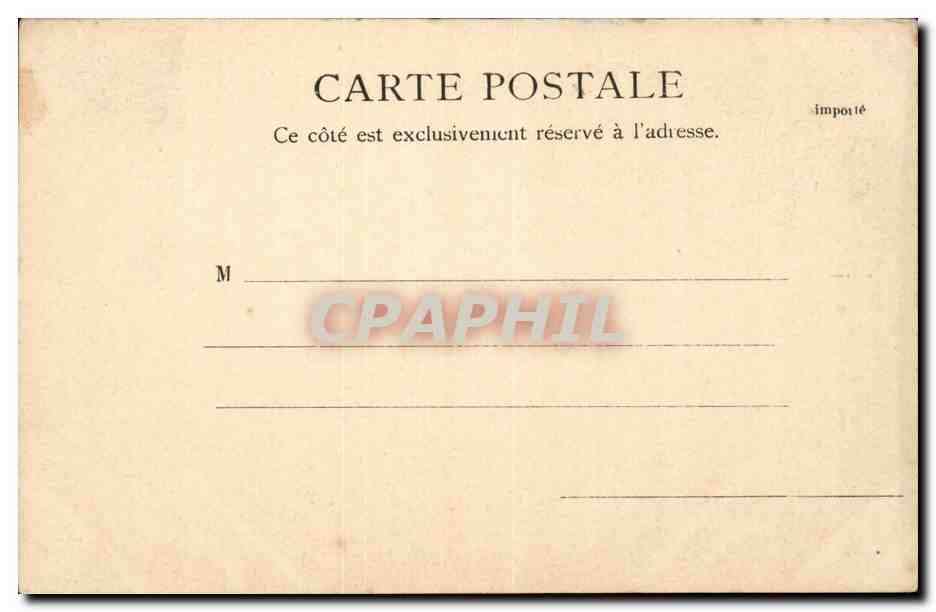 Vichy CPA Source de l'hopital — Verso