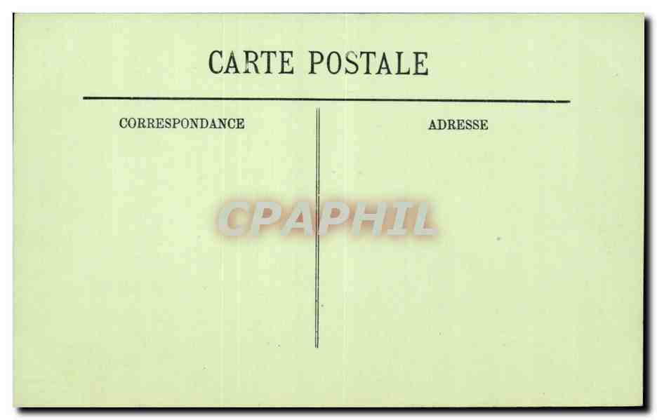 Vichy CPA La rue de Nimes (Societe Generale) — Verso