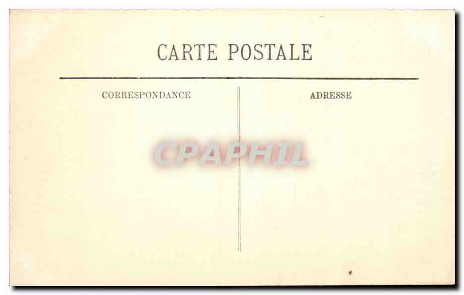 Vichy CPA Le nouveu parc et la Cigale — Rückseite