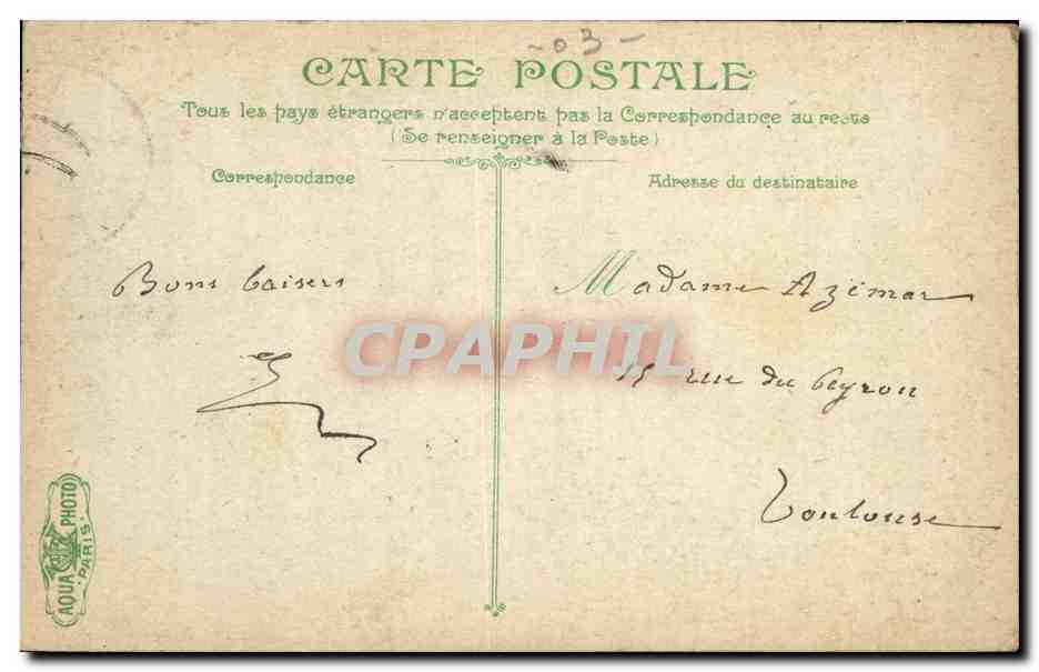 Vichy — la Vieille Tour — L.V. & Cie — Rückseite