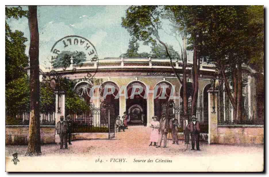 Vichy CPA Source des Celestins