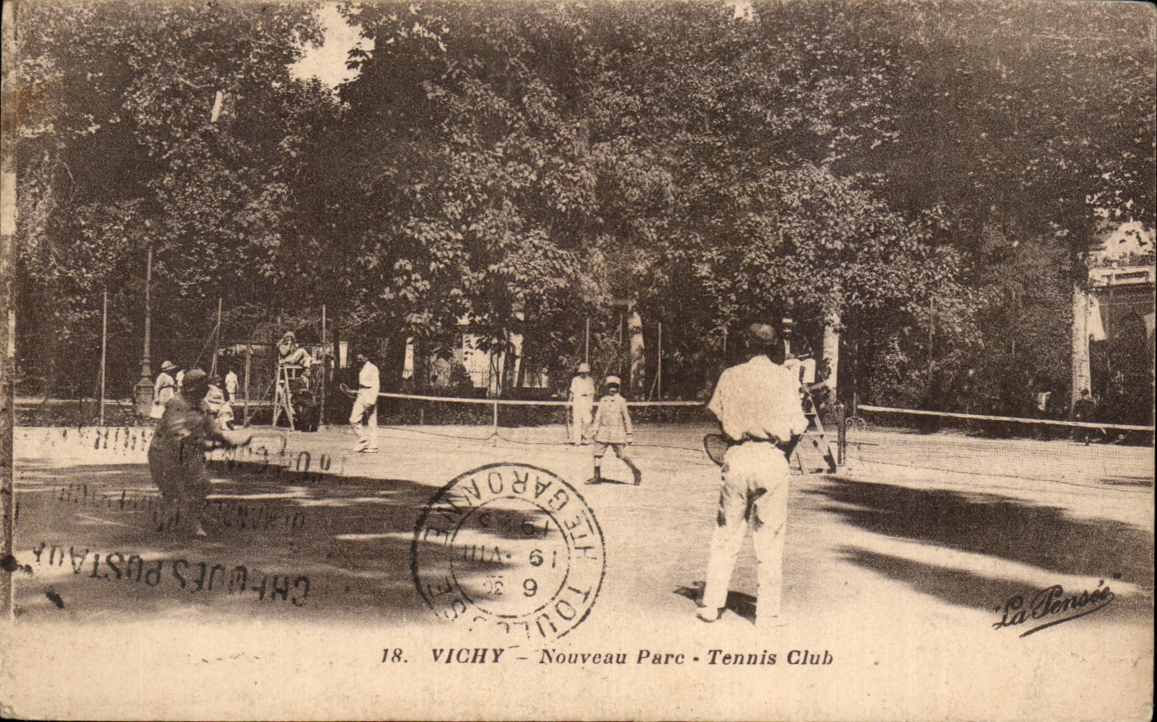 Vichy CPA Nouveau parc Tennis club (sport)