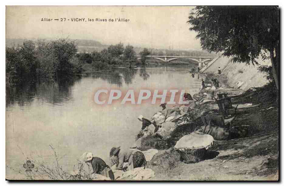 Vichy — les Rives de l'Allier — A. Allier, n°27