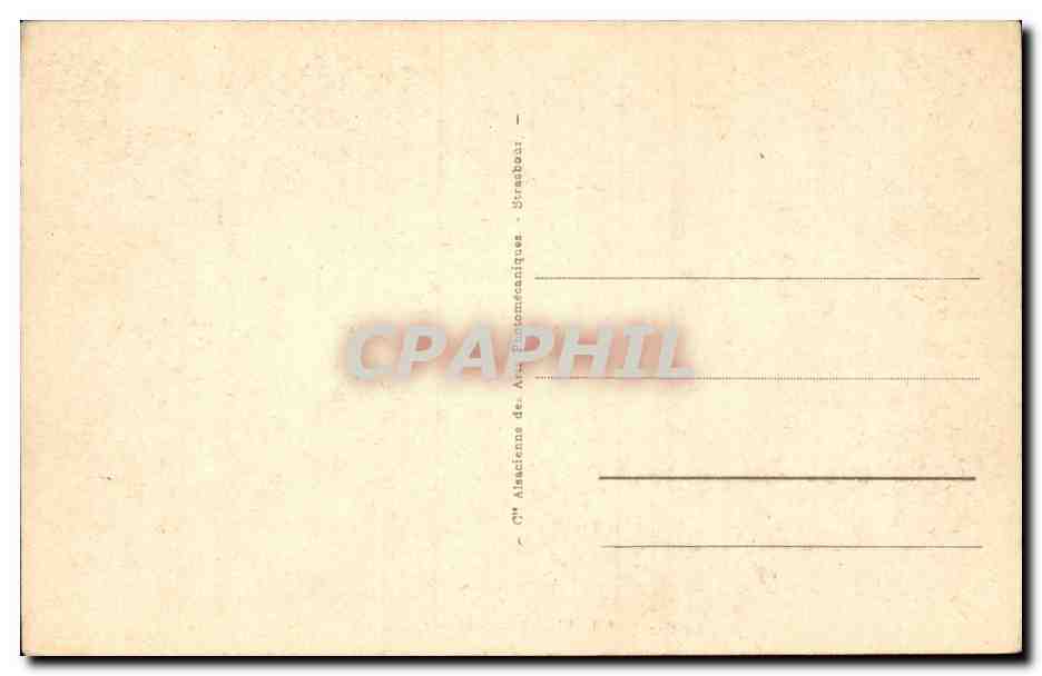Vichy CPA Source Chomel — Rückseite