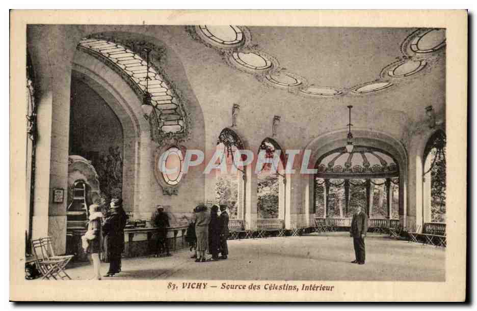 Vichy — Quelle der Célestins, Innenraum