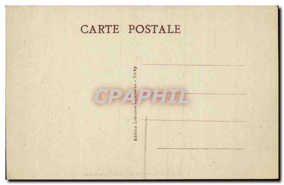 Vichy — Quelle der Célestins, Innenraum — Rückseite