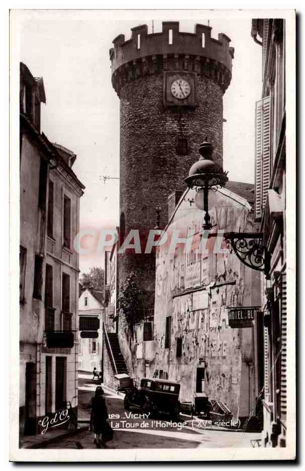 Vichy CPA La tour de l'horloge 