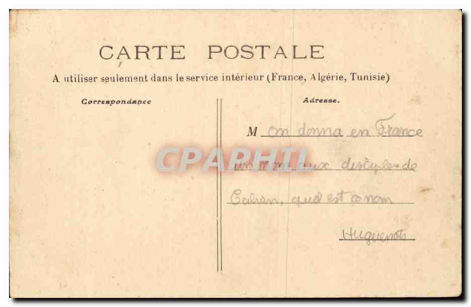 Châteaux de l'Allier — Château de Busset, La Chapelle — Édition de la Chocolaterie d'Aiguebelle — Rückseite