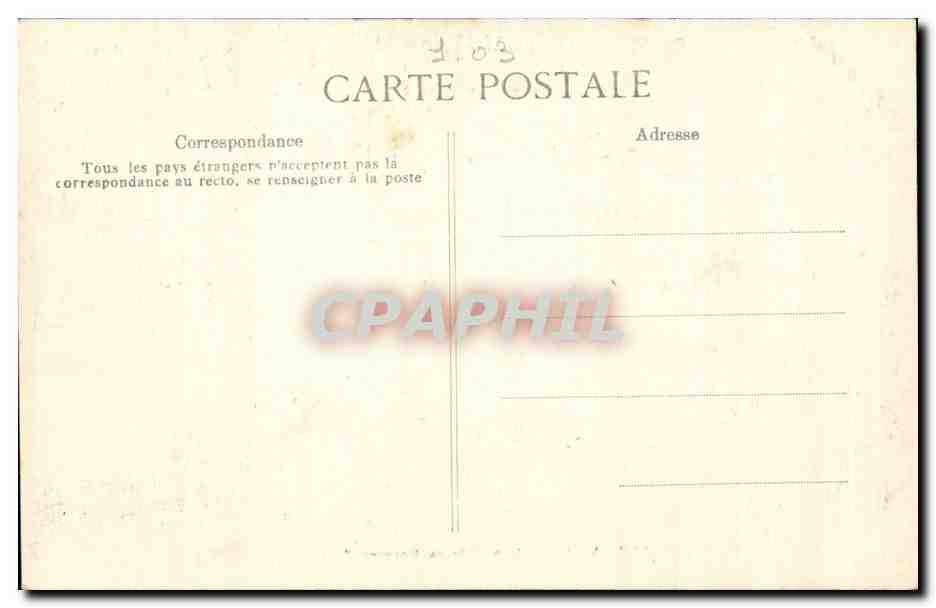 Vichy - Une Allee du Nouveau Parc - CPA  — Rückseite