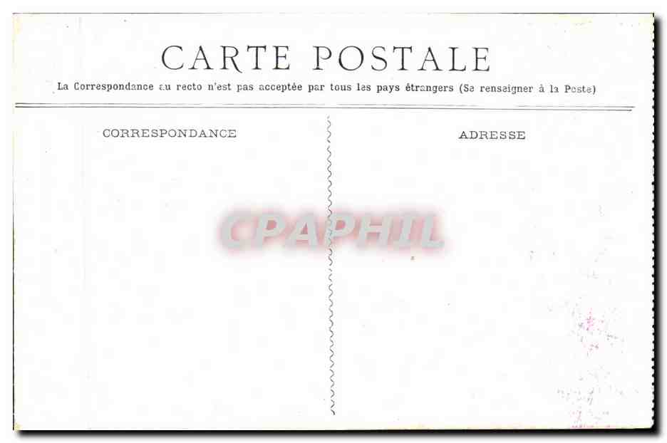 Vichy - Restaurant du Casino - CPA  — Verso