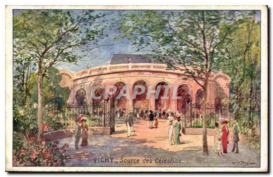 Vichy - Source des Celestins - CPA 