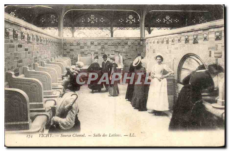 Vichy - Source Chomel - Salle des Lotions - CPA 