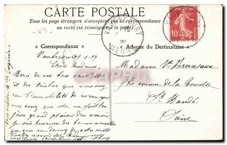 Vichy — Source de la Grande-Grille — Pain Fougeron — Verso