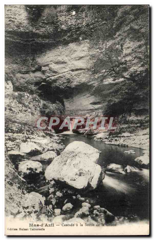 Le Mas d'Azil CPA Cascade a la sortie de la grotte