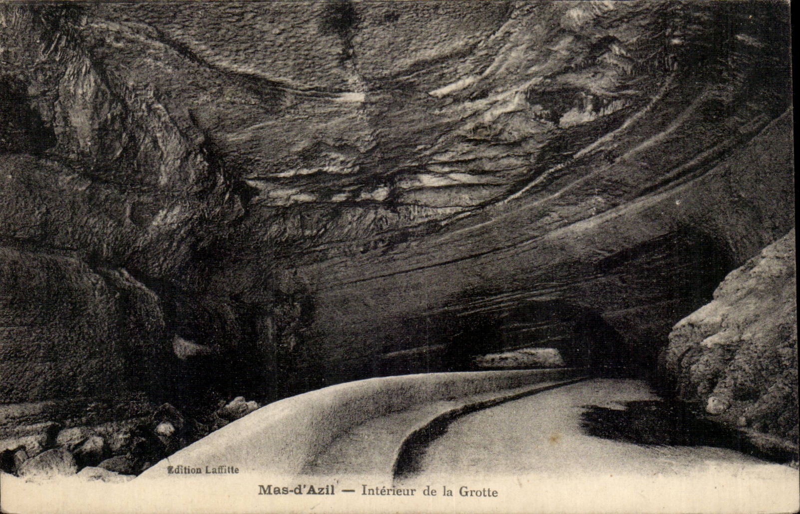 Le Mas d'Azil CPA Interieur de la grotte