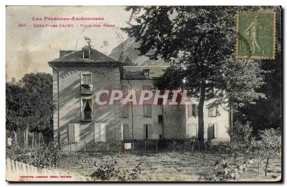 Ussat les Bains CPA Villa des roses