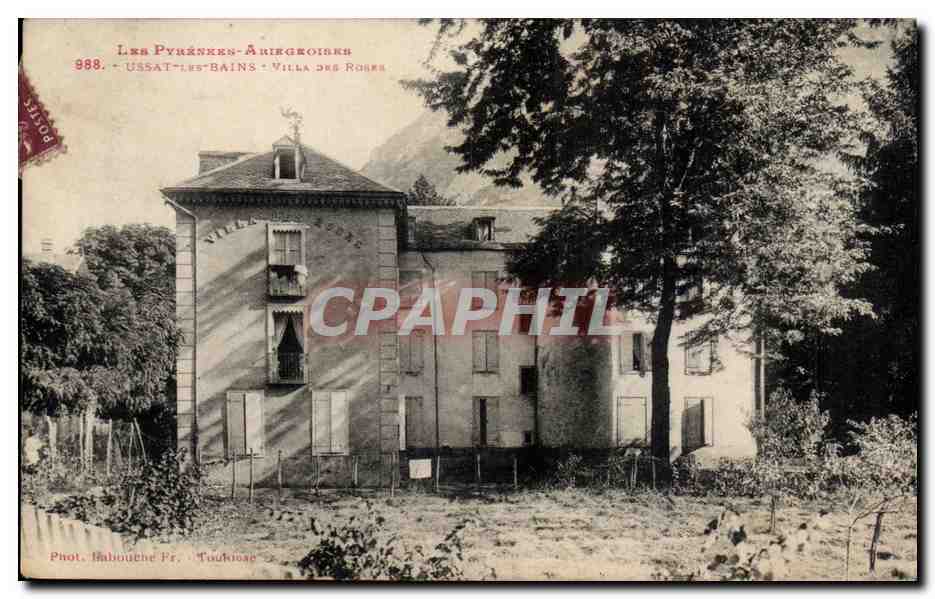 Ussat les Bains CPA Villa des roses