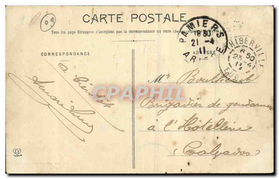 Pamiers CPA Les usines metallurgiques — Rückseite