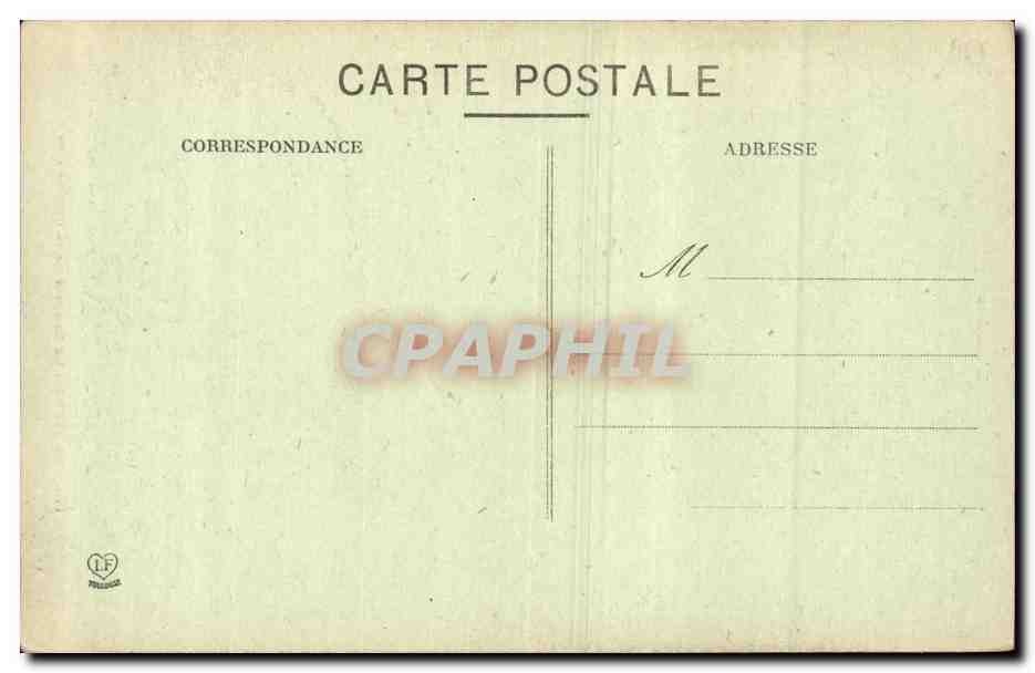 Pamiers CPA Le clocher de la cathedrale — Rückseite