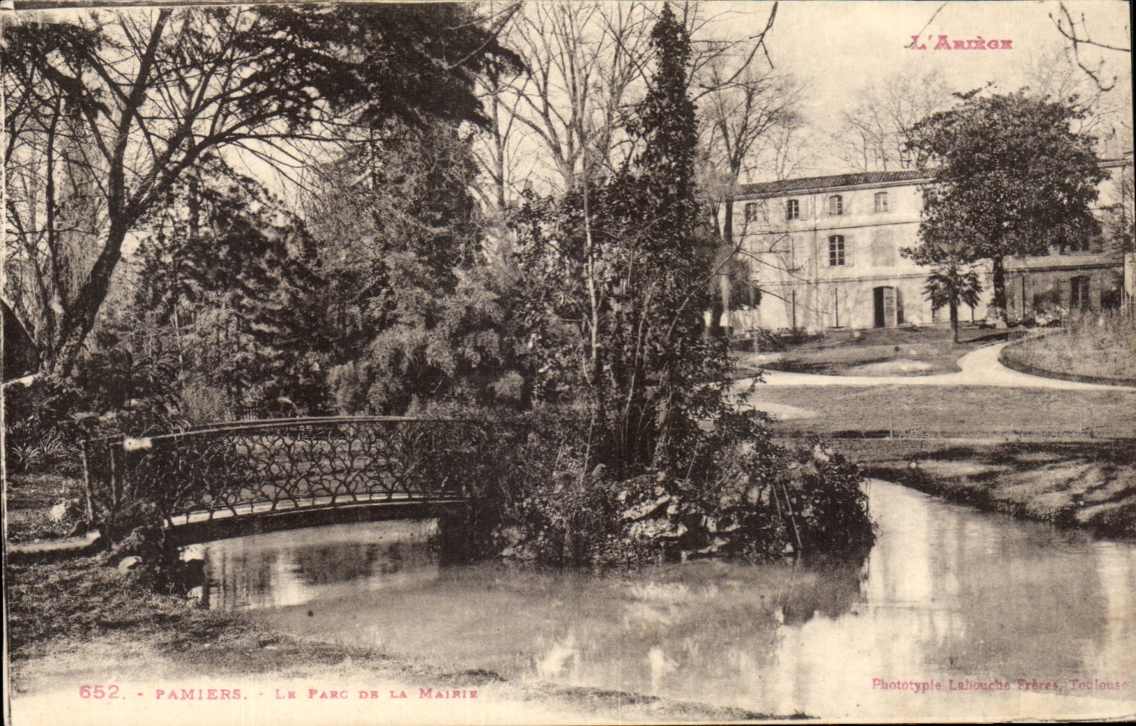 Pamiers - Le Parc de la Mairie - CPA 
