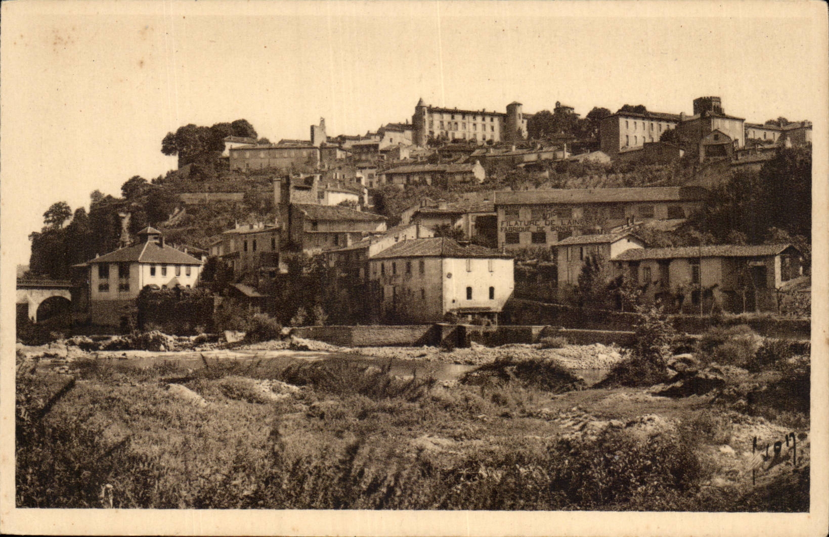 Environs de St Girons - St Lizier - Vue Generale - CPA 