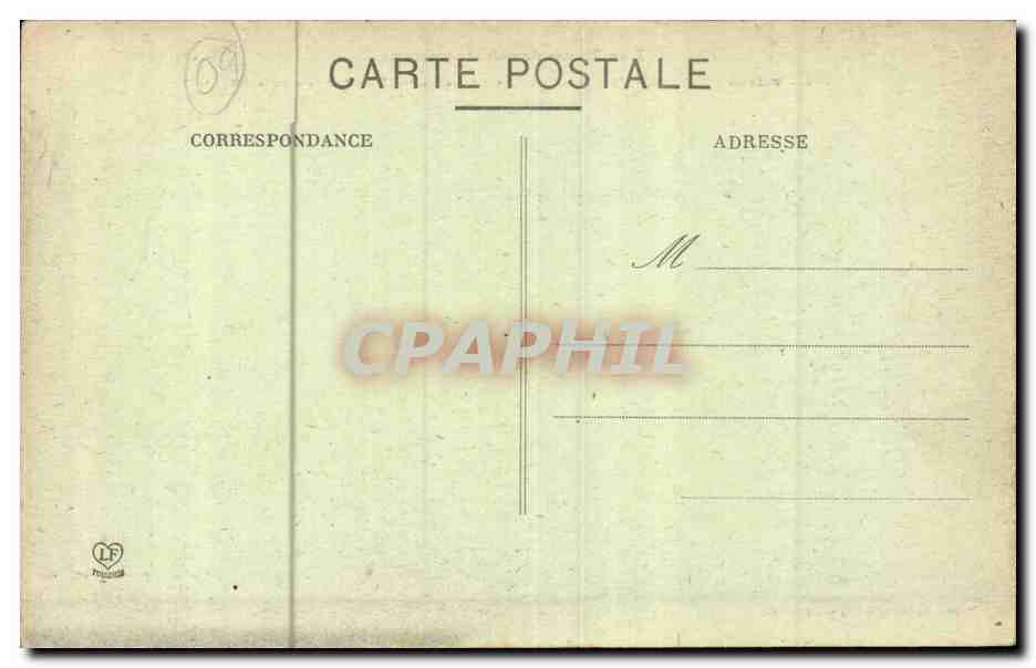 Vallee d'Ustou - Vue Prise du Col de Latrape - Route d'Ustou - CPA  — Rückseite