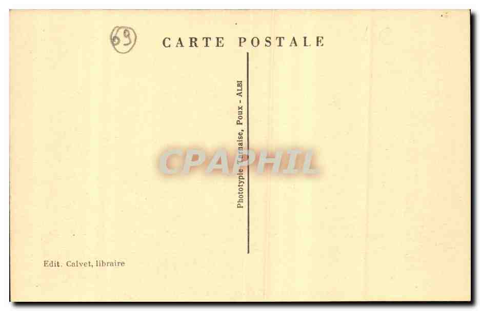 Tarascon sur Ariege - Haute Ville - Les Converts - CPA  — Rückseite